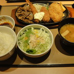 Yayoi Ken - 焼き肉&シーフードフライ定食