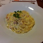 雪詩慕雲 - カルボナーラ。