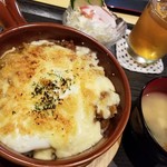 Wadai Ningu Yumekirara - チーズとろ～り焼きカレーセット