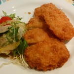 若紫 - 「豚ロースカツご膳」のロースカツ