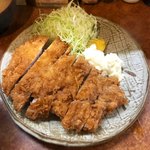 とんかつ江戸家 - ロースカツ定食