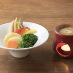 Fresco Caffe - 料理写真:温野菜のバーニャカウダ