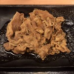 Yoshinoya - 牛皿定食（並盛） ¥500 の牛皿（並盛）