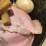 京都 麺屋たけ井 - レアチャーシュー 煮卵