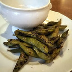 柊山ガーデン - 醤油バターの焼枝豆