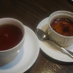 ビストロ バキュース - ５周年栗のブリュレとフレーバーティー