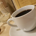 自家製生パスタと旬菜イタリアンagio - セットのホットコーヒーです。