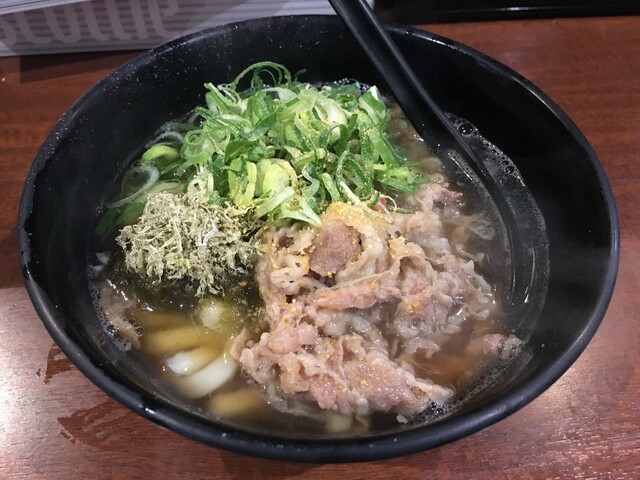 加寿屋　法善寺　かすうどん>