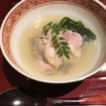 銀座 しのはら - はまぐりのお椀