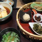 とうふ遊び 豆らく - 吟糠の揚げ出し膳/1575円