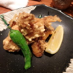 一心 - あんこうの唐揚げ￥680