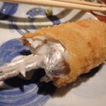 一心 - 太刀魚の串揚げ
