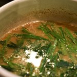 麺者すぐれ - 名古屋コーチンつけ麺(三種肉のせ)