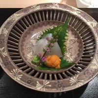 うなぎ時任 - 鮃と雲丹