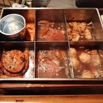 おでん屋台 蝶柳 - 店内