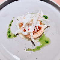 レストラン ラリューム - 前菜1 : 白魚のタルト