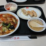 餃子の王将 - 私の、あんかけ焼そばランチ 750円税別です