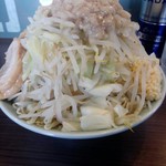 かじろうramen7 - ラーメン小、野菜あぶらマシマシ、にんにくマシ