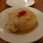 奈良食堂 - 大根ポルチーニクリーム