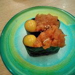 すし江戸 - サーモンユッケ