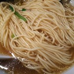 中華ソバ ちゃるめ - 中野製麺の麺