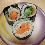 すし江戸 - サーモン巻
