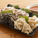 串焼もつ鍋 喜楽 - 肉刺