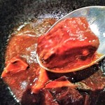 グリルレストラン＆スイーツカフェ スコール - [料理] イベリコ豚 舌シチュー 具材のアップ♪ｗ