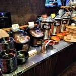 グリルレストラン＆スイーツカフェ スコール - [内観] バイキングコーナー ①