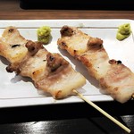 Yakitori Kafe Torigoya - 豚バラ。