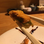 炭と地酒とたしなみワイン Kai本店 醸す - 生うにだぞ～