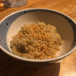 炭と地酒とたしなみワイン Kai本店 醸す - 最後にあられをトッピングぅ