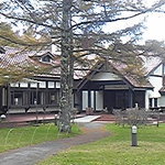 Resort Restaurant Hanagoyomi - 駐車場からレストランへと歩くとすぐに見えます。