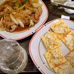 TAPAS桜台 - 一刻者＆クラッカー＆生姜焼き