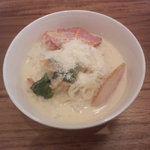 イタ麺 - リゾット風にした〆ご飯(これはアリ)