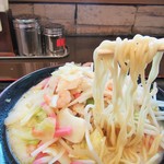権現湖パーキングエリア上り線 スナックコーナー・フードコート - 料理写真:野菜たっぷりちゃんぽん。770円