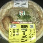 セブンイレブン - 料理写真:とみ田監修、豚ラーメン 550円