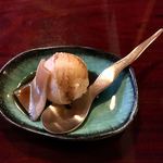 松籟庵 - 豆腐アイス 生八ツ橋添