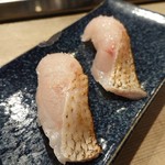 名代 駒寿司 - ノドグロ炙り握り