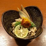 koshitsuizakayajidoriyaichigin - 鶏皮ポン酢