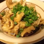 鶏の首皮ポン酢　350円