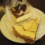 パティスリー アンジェラ - ニューヨークチーズケーキとティラミス