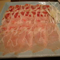 銀座しゃぶ通 - 2011-10-23　90分上牛ロース・上豚ロース・鴨食べ放題＆飲み放題3300円★日曜・祭日限定のお得なコース★お通し・野菜盛り合わせ・ワンタン麺・デザート付き