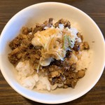 麺匠 文蔵 - ミニチャーシューライス