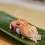 三笠鮨 - 讃州（さぬき）の"蚶（あかゞひ）"　まァ御立派（ごりつぱ）！　©ドクシマぱいせん