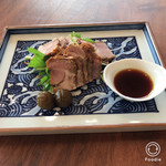 おしかの丘食堂 - 梅酒煮豚