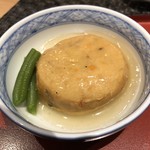 栄寿庵 - ひろうすもしっかりした味わい。