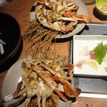 蟹御殿 - 茹で竹崎蟹♪