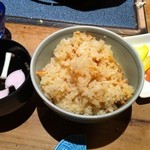 蟹御殿 - かに釜めし♪お吸い物