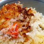 蟹御殿 - かに釜飯♪おこげが最高！